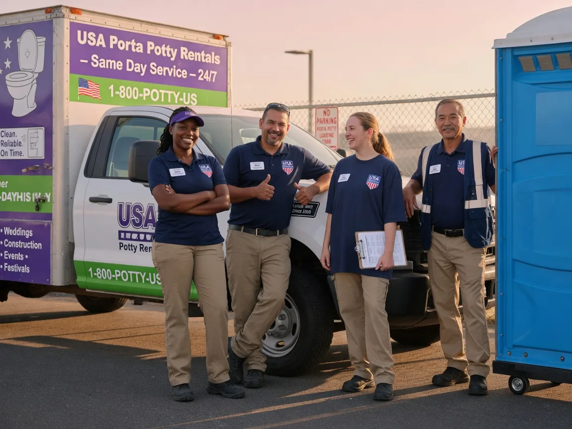Porta Potty Rental company in Arlington, WA